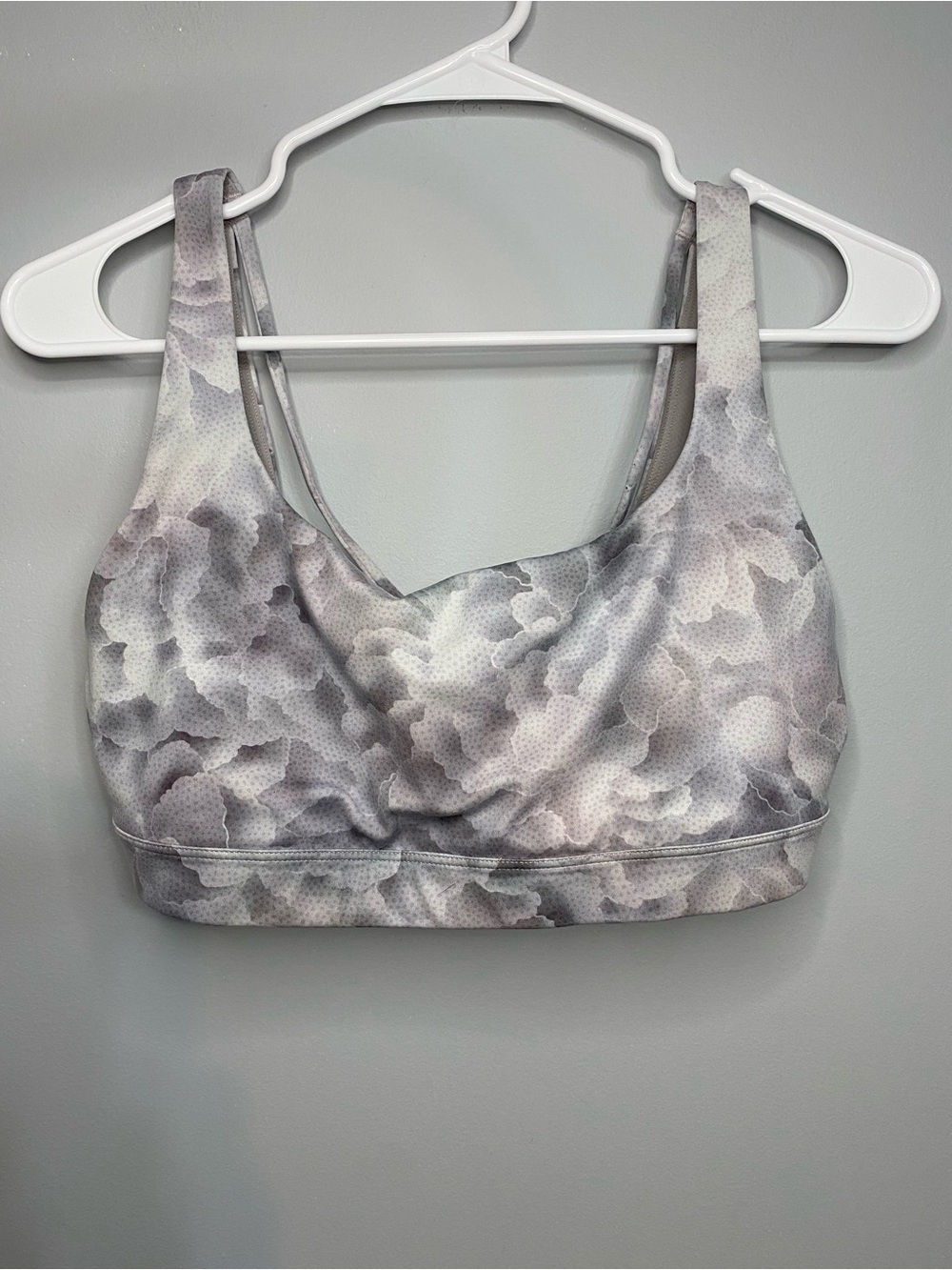 Athleta Grey Sports Bra Women’s Size M